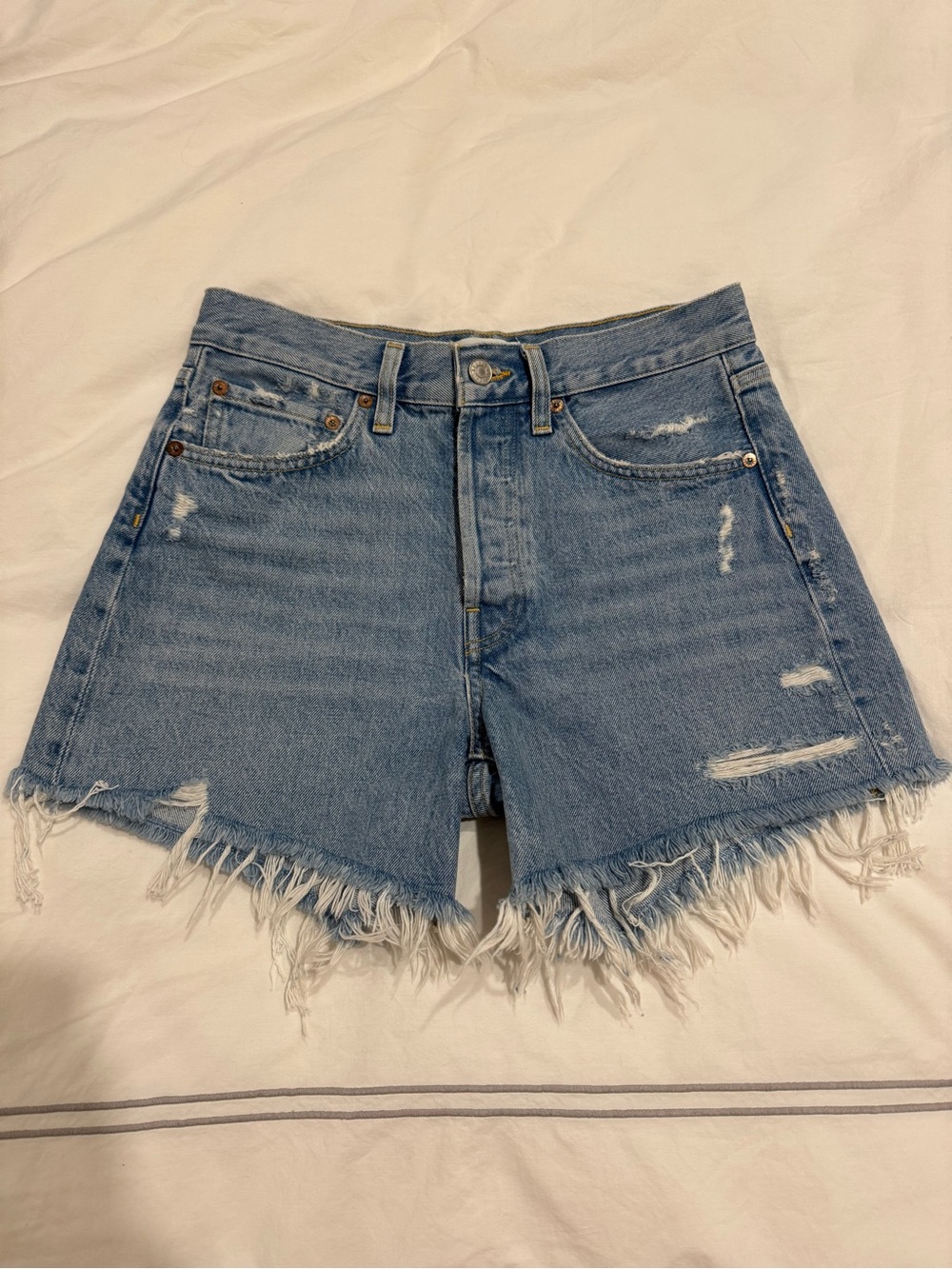 NEW agolde Parker long shorts 24